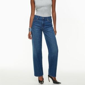 Denim Forum The '90s Winona Lo-Rise Wide Jean